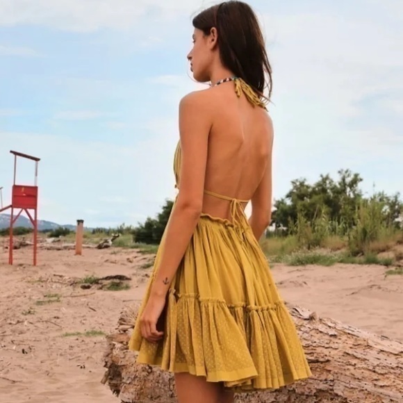 ARABELLA-Bohemian Chic Drop Waist Halter D… - Picture 8 of 13